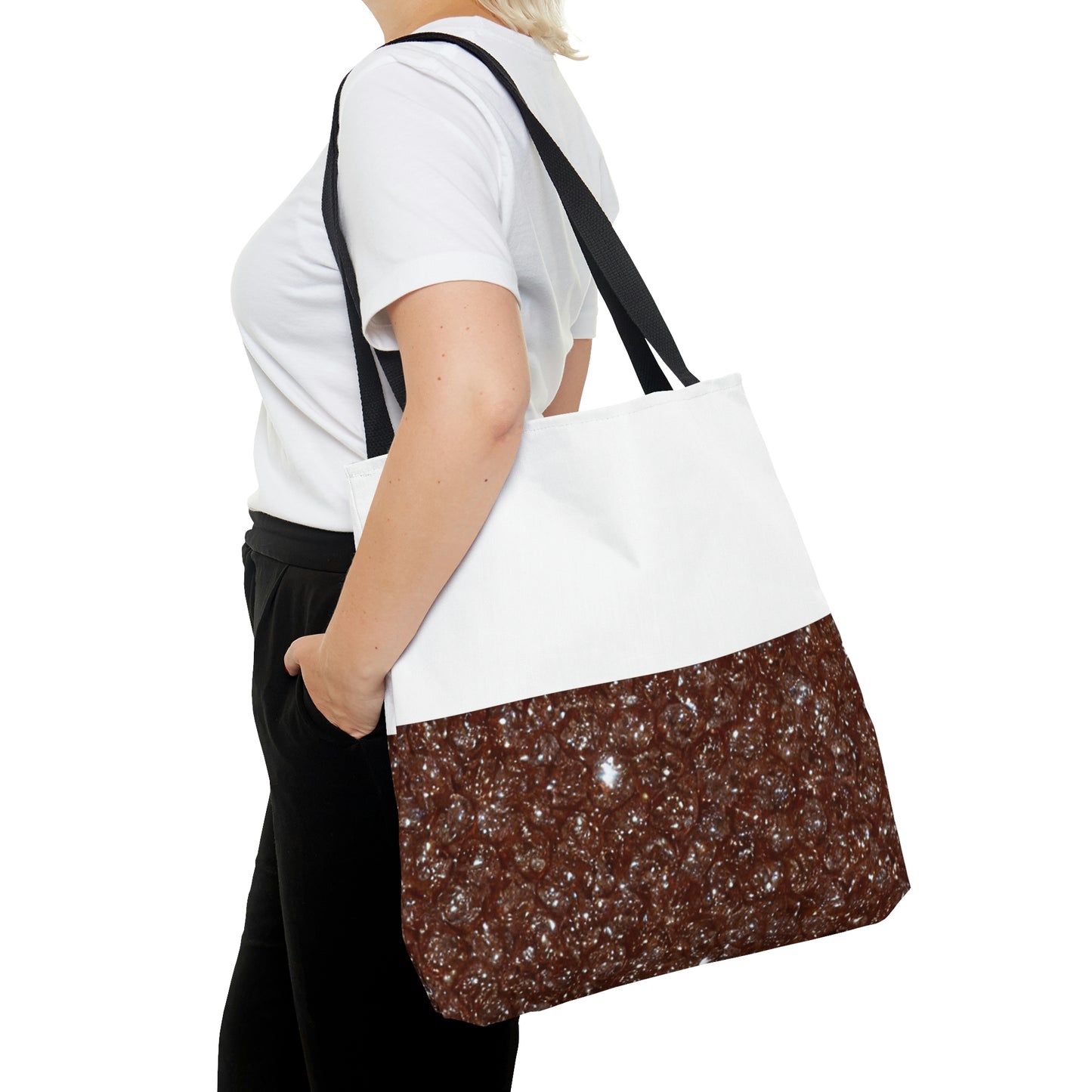 Brown Diamond Tote