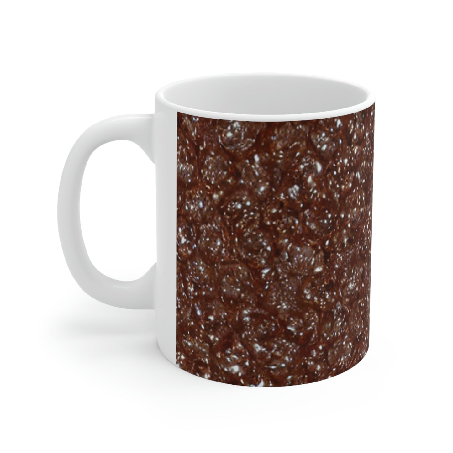 Brown Diamond Coffee Mug