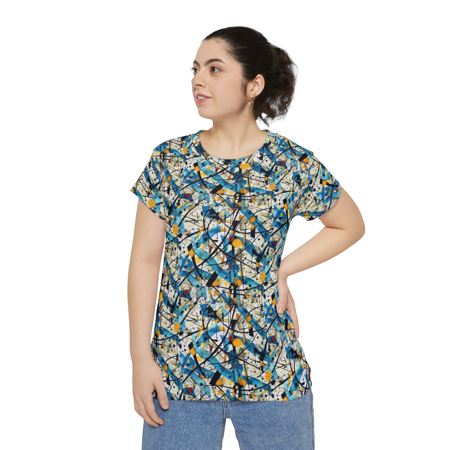 Women's Short Sleeve Shirt (AOP)