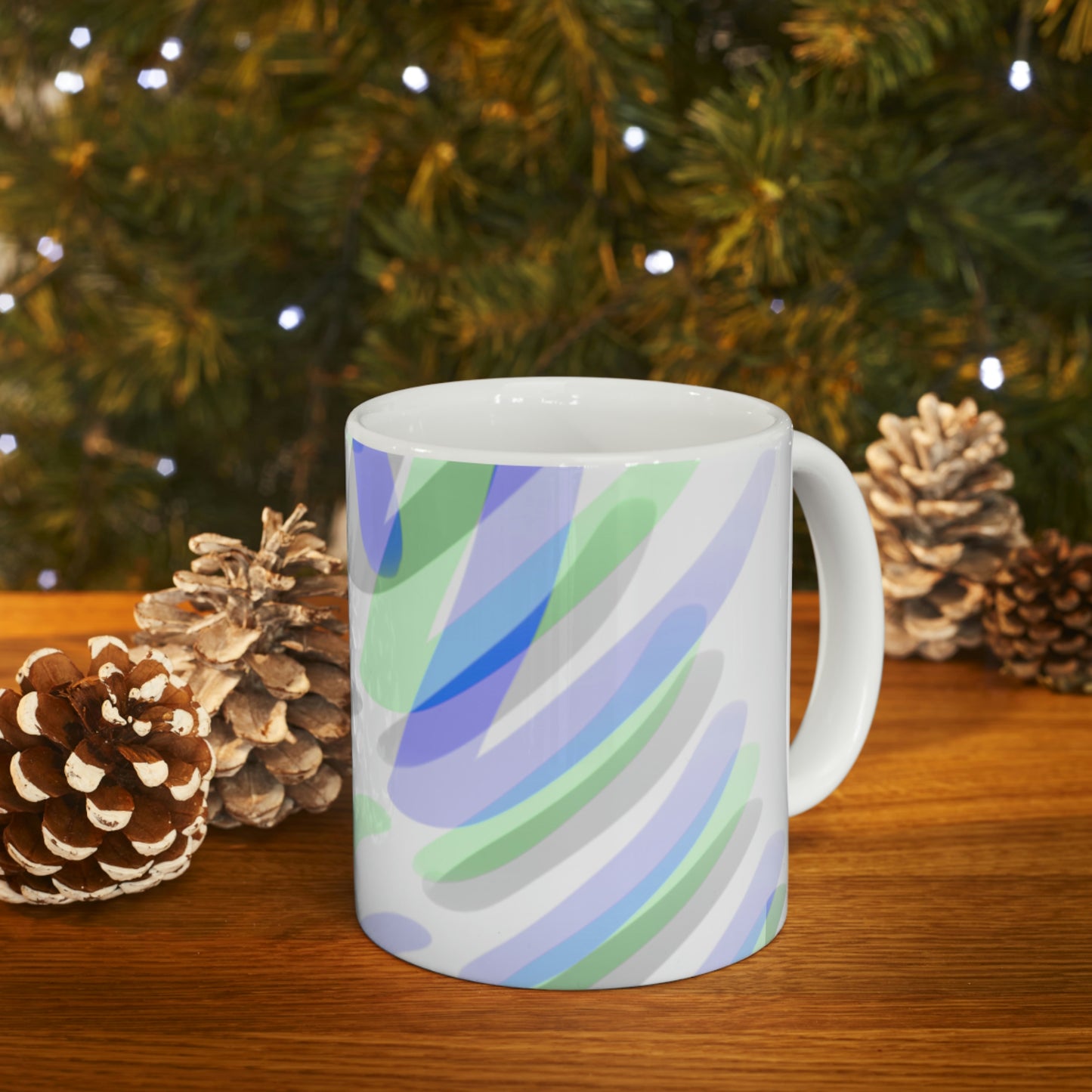 Brown Diamond Coffee Mug