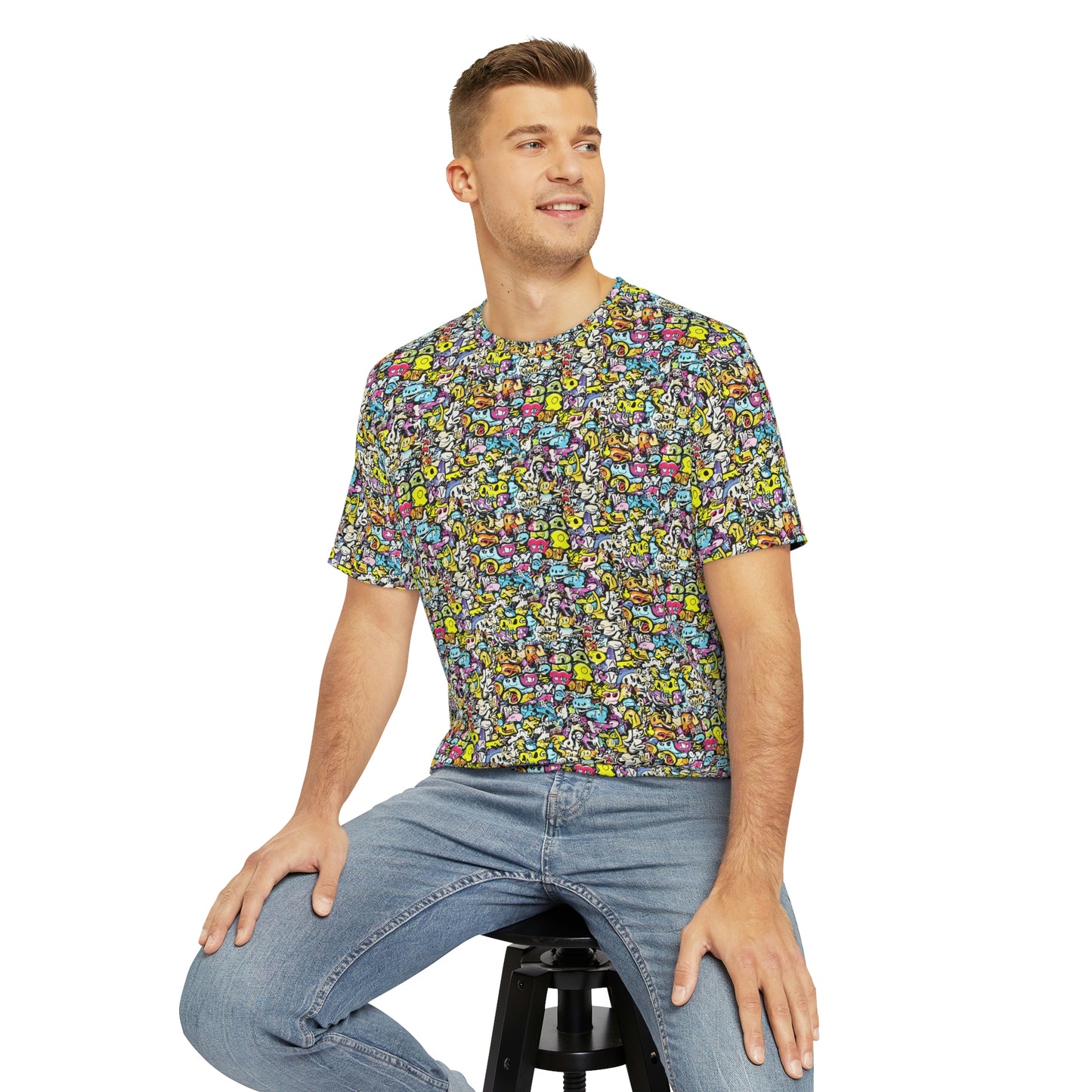 Men's Polyester Tee (AOP)